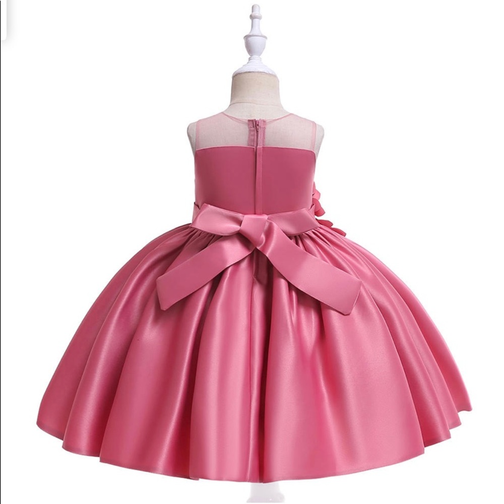 Fancy Embroidered Floral birthday dress - Picture 11 of 12